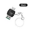 FONKEN 2 в 1 USB C TF-кардридер Универсальный Type-C OTG Высокоскоростной адаптер Mini USB 2.0 для портативных ПК Устройство считывания карт памяти мобильного телефона
