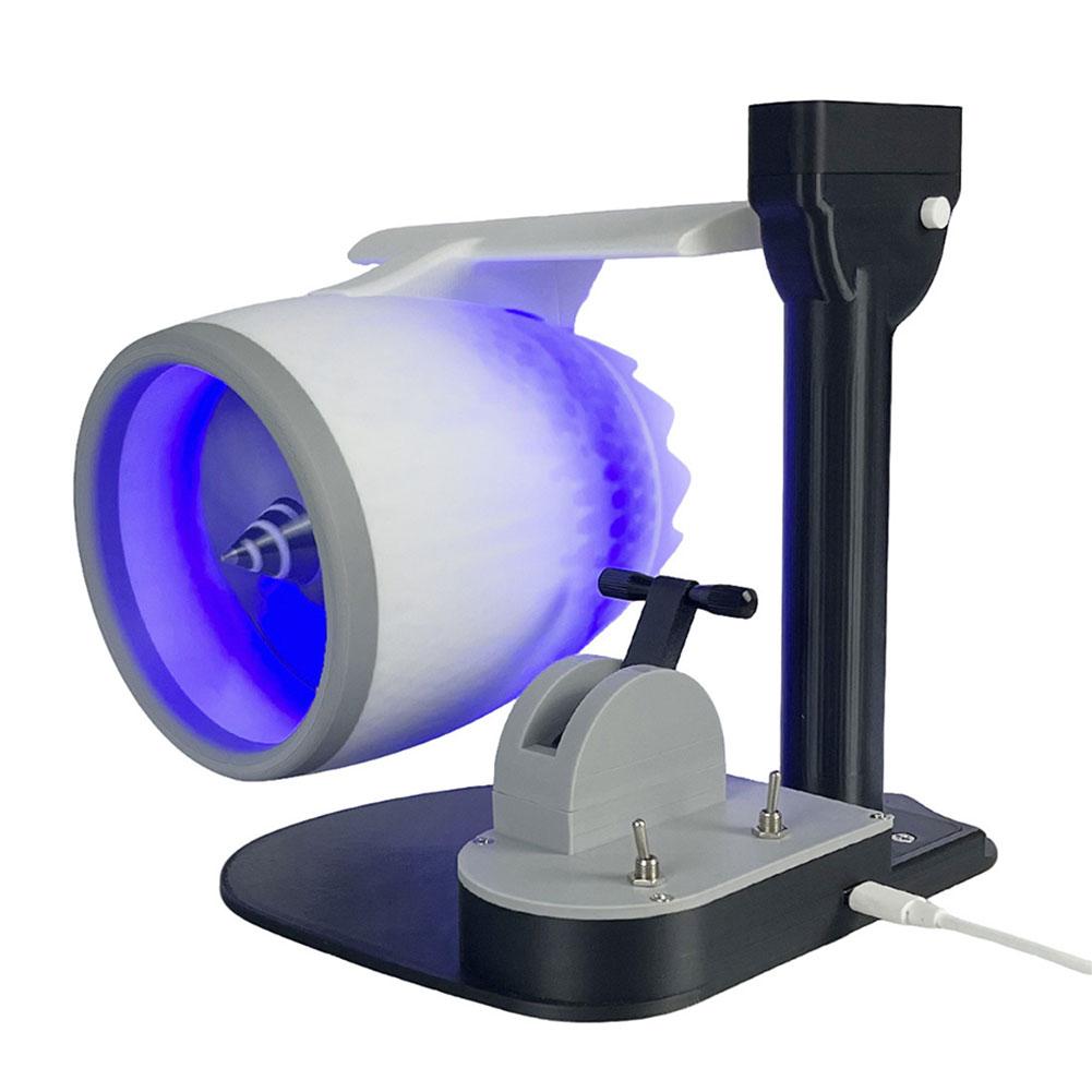 Творческий настольный турбовентилятор с увлажнителем и подсветкой, турбовентилятор USB, изысканная игрушка, напечатанная на 3D-принтере для домашнего офиса