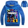 Игровой детский худи Fortnite для мальчиков и девочек, толстовка, свитшот
