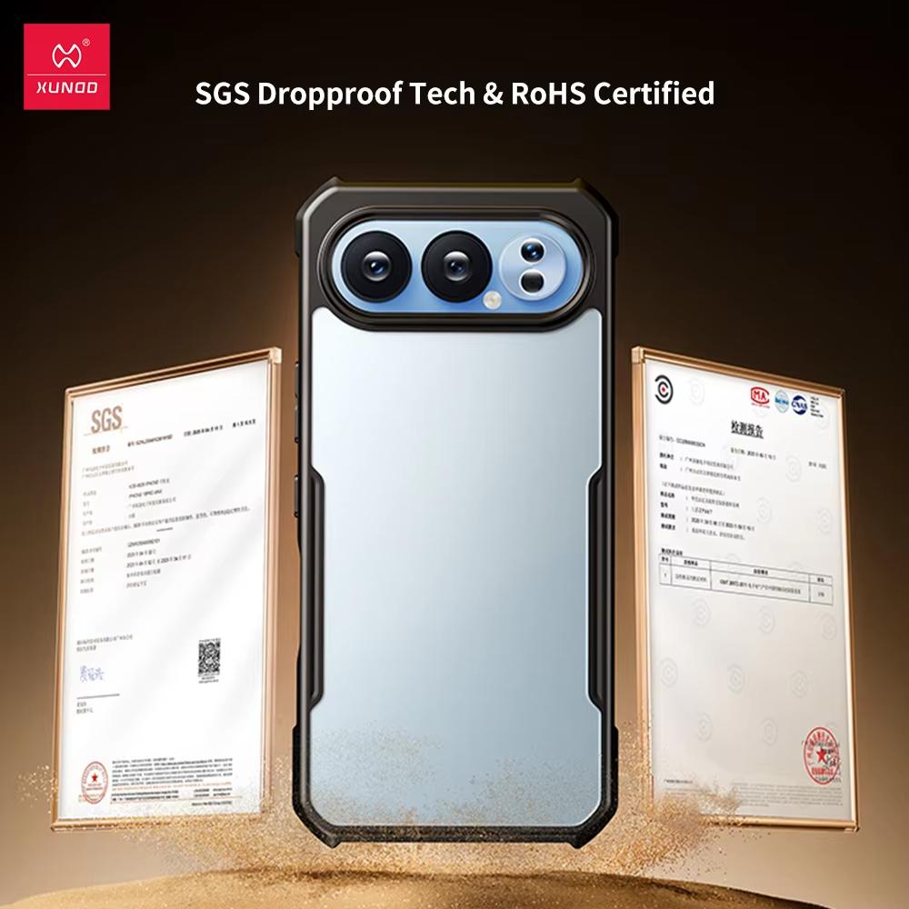 Для Huawei Honor 500 Pro Чехол Honor 500 Накладка XUNDD Амортизирующий бампер Защитные чехлы Прозрачная задняя крышка