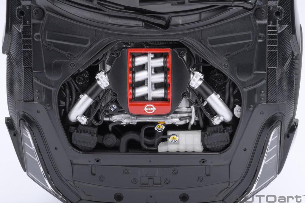 AUTOart Scale Nissan by ITALDESIGN Finished Model 77513 1/18 GT-R50 (Black/Matte Black)