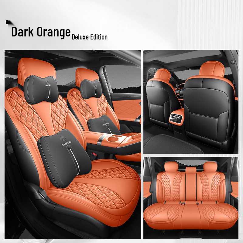 Чехол-подушка на сиденье из замши Chery Fengyun A9L - Всесезонный, универсальный, для салона автомобиля.