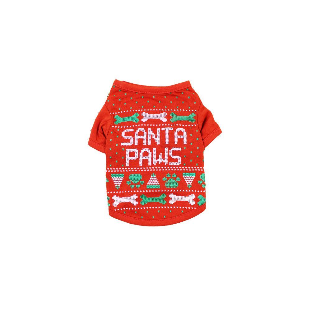 Funny Cosplay Puppy Christmas Vest Pet Party Clothes Dog Sweatshirts Halloween Costume