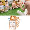 Educational Flashcards English Vocabulary Flashcards Kids Early Learning Word Card Vocabulary Teaching Aid for Teacher