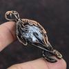 Pinolith Jasper Pendant Copper Wire Wrapped Pendant Handmade Pendant Tortoise Pendant Wonderful Copper Jewelry Gemstone Pendant Wedding Gift