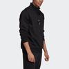 Adidas Originals Sprt Icon Qztt Sweatshirts Men's Black Stand Collar Thickened Regular GD5821