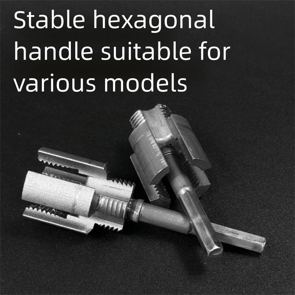 4/6 Points Water Pipe Thread Opener Universal Water Pipe Threading Drills