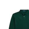 Polo Ralph Lauren Solid Color Logo Embroidered Long Sleeve Polo Shirt Men Tops Green MNPOKNI16823255-300