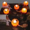 Хэллоуин Тыква Светодиодные Электронные Свечи День Рождения Праздничная Вечеринка Подарки Украшение