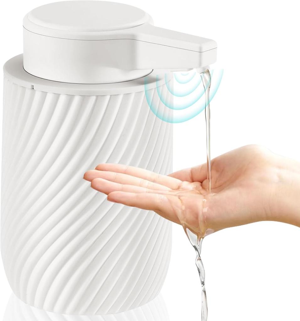 New Touchless Soap Dispenser Rechargeable Automatic Soap Dispenser 300ml with 3 Adjustable Soap Levels Bathroom Kitchen