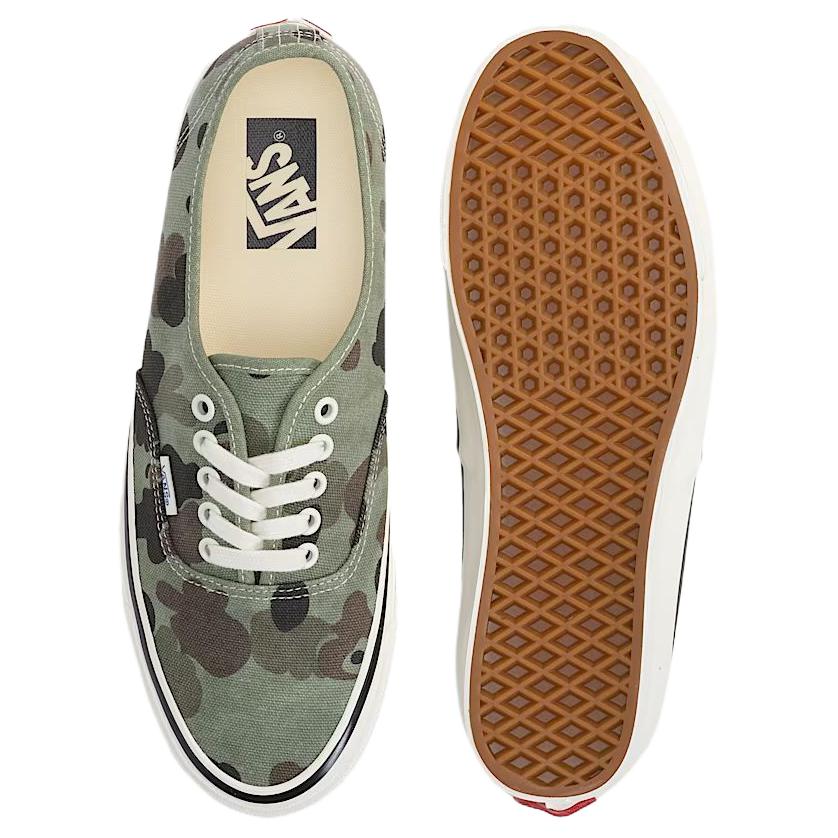 Vans Премиальные аутентичные унисекс кроссовки Duck Camo Green VN000EBNCX3