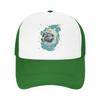 Laika Dog Sputnik Space Dog Space Travel USSR CCCP Mesh Baseball Cap Unisex HipHop Sun Hats  Hat Breathable Summer Trucker Caps