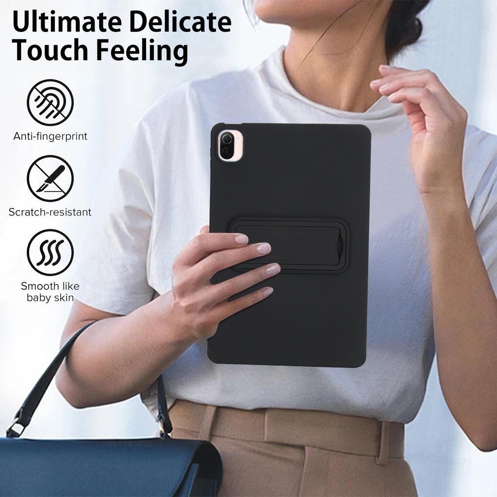 For Xiaomi Pad 5 Pro/Pad 5 Case TPU+PC Skin-Friendly Kickstand Tablet Cover