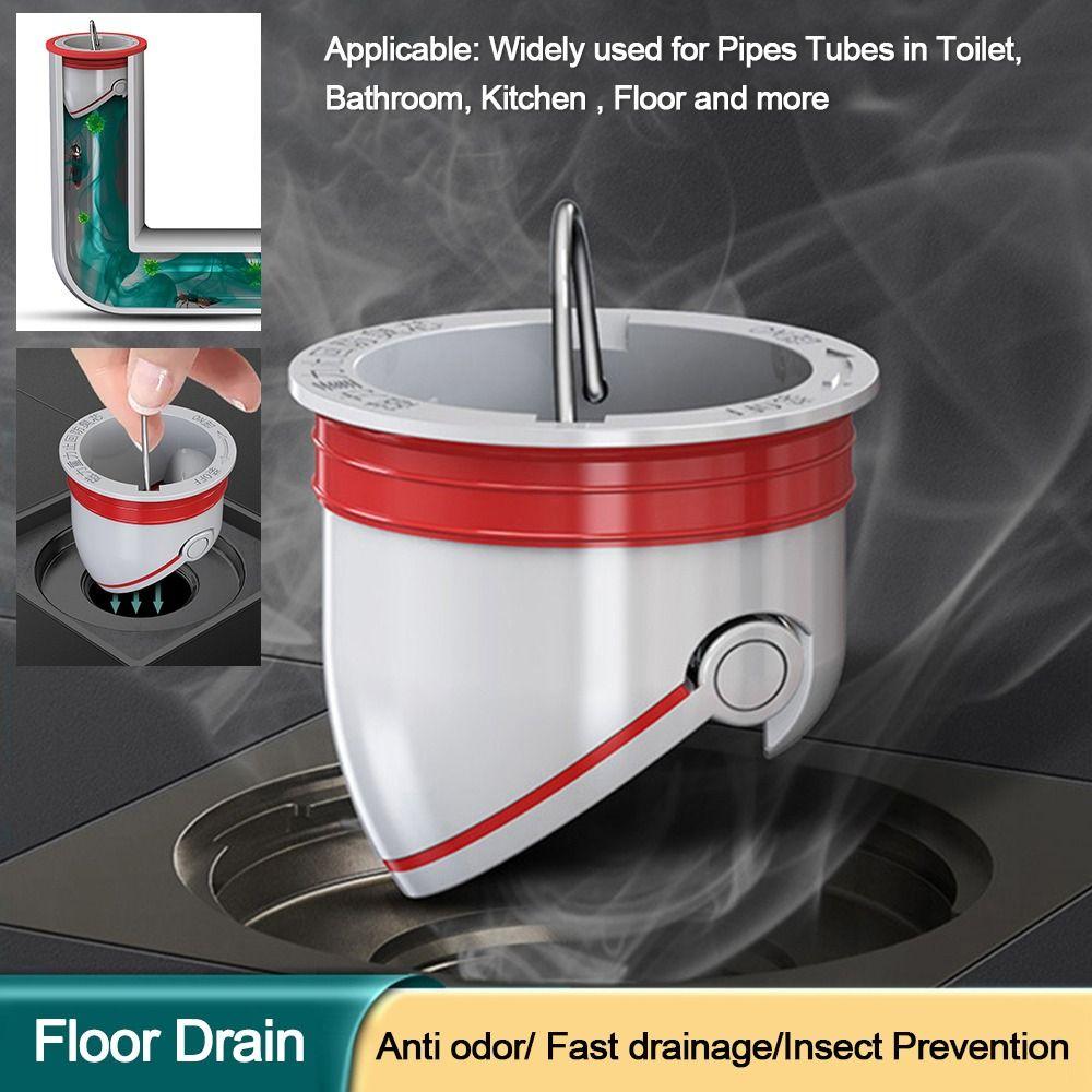Useful Anti Odor Proof Floor Drain Core Kitchen Sink Odor-resistant Valve Floor Drain Water Drain Filter Shower Strainer Plug