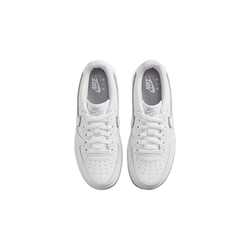 Nike Air Force 1 GS White Wolf Grey Kids Sneakers DX5805-100