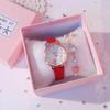 2021Korea Girl Watches Luminous Watches Student Girls Gift Cute Watch Luminous Waterproof Watches Women