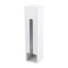 Yamazaki Magnetic Freestanding Plastic Bag Storage Tower, White, Approx. W8 X D8 X H32.5cm (Tower 7839)
