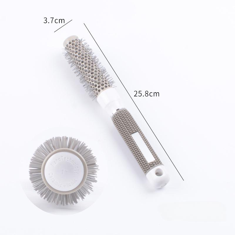 1 шт., 5 размеров, профессиональная салонная расческа для укладки волос, круглая расческа для завивки волос, щетки для завивки волос, расческа-бочка, парикмахерский инструмент для укладки