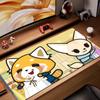 HYBXAXC Large Mouse Pad Gamer Aggretsuko Computer Mat Gaming Laptop Deskmat Mausepad Pc Accessories Mats Keyboard Cabinet Mause