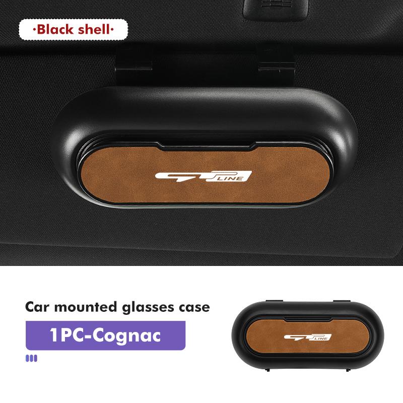 For KIA Car Sunglasses Holder Sun Visor Eyeglass Hanger Clip Auto Accessories K5 K2 Optima Soul Spectra Niro Cadenza Sephia QE3