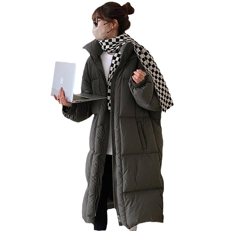 Средние и длинные пуховики женские пуховые утиные пуховые куртки зима 2024 новые корейские версии женские пуховики высокого класса для женщин