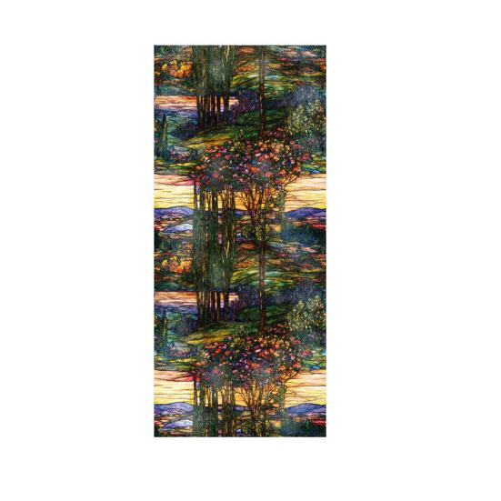 Пленка для конфиденциальности окон Статические витражные наклейки Съемная ПВХ декоративная оконная пленка для дома, кухни, гостиной, спальни