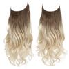 Wigs Have A Large Amount Of Hair, U-Shaped Hair Extensions, Women'S Fishing Line Wigs, Invisible Natural Long Curly Hair