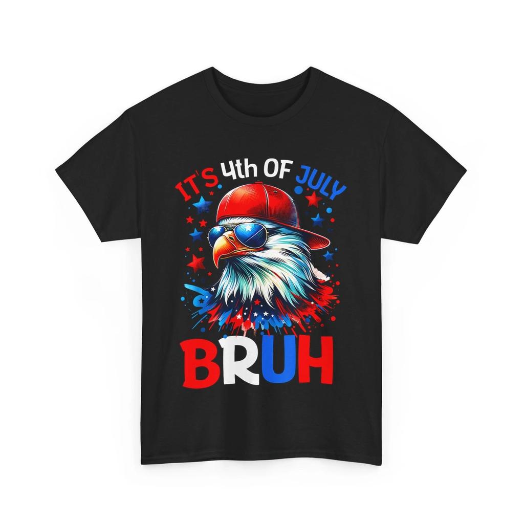 Bruh 4th of July Shirt, Bald Eagle Fourth of July Shirt