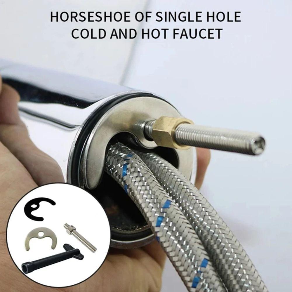 Maintenance Tap Faucet Fixing Kit Corrosion Resistant Faucet Repair Tool Washer Wrench  Household