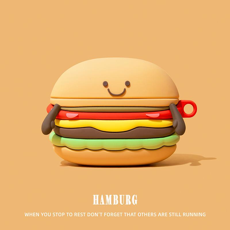 3D Пельмень Чехол для AirPods 4 Силиконовый Мягкий Чехол для Apple AirPods Pro 2 Зарядный Бокс Мультяшный Чехол для AirPods 3