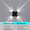 Cross-border LED Wall Light for Indoor/Outdoor Use: Starlight Design for Villas, Hotels, Corridors, Balconies, and Gardens