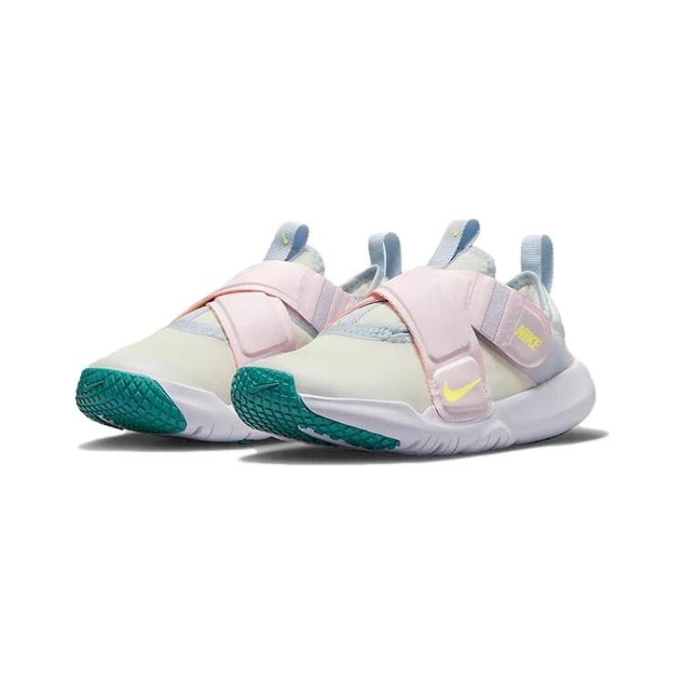 Nike Кроссовки для бега Flex Advance PS Устойчивые к истиранию Низкие Синий Розовый Белый Детские Возраст 3 7 Лет CZ0186-100