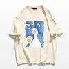 Men Owersized T-Shirt Funny Two Confused Ducks Print Summer Fashion T Shirt Hip Hop Unisex High Quality Short Sleeve T-shirt