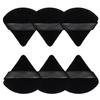 1/3/6Pcs Triangle Velvet Powder Puff Make Up Sponges for Face Eyes Contouring Shadow Seal Cosmetic Foundation Makeup Tool