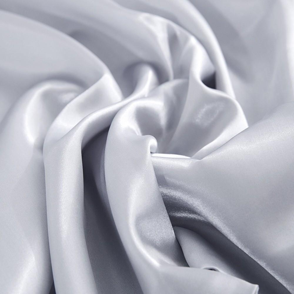 Candy Color Satin Cushion Cover Soft Solid Pillow Covers Imitated Silk Pillow Case for Sofa Chair