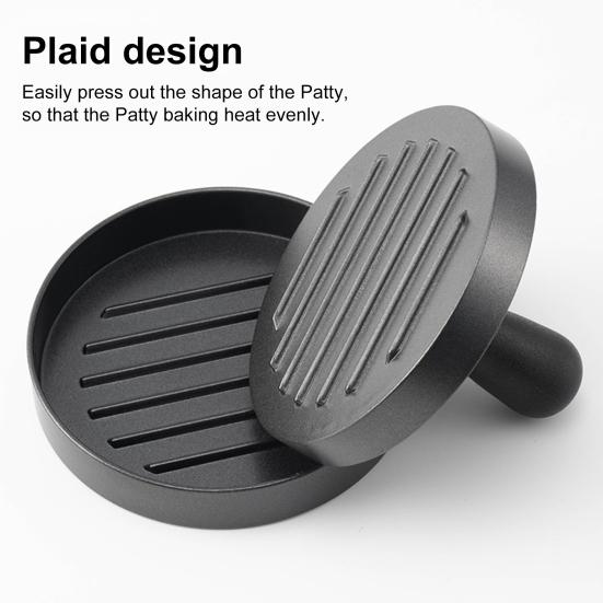 Пресс для бургеров Инструмент для раздавливания гамбургеров Изготовитель котлет для бургеров Сверхпрочный пресс для мяса Многофункциональный кухонный инструмент