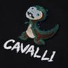 [Skin friendly and comfortable cartoon pattern] Spring and summer exquisite embroidery daily versatile men's round neck short sleeved T-shirt