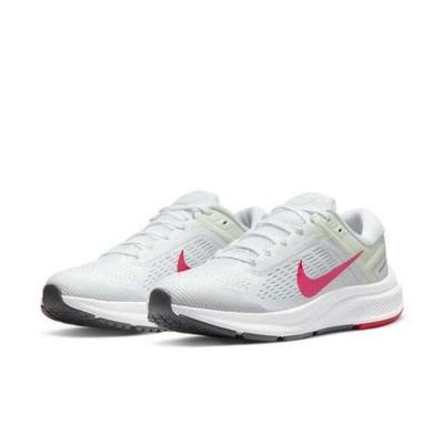 Женские кроссовки Air Zoom Structure 24 Белые Розовые Прайм DA8570-103