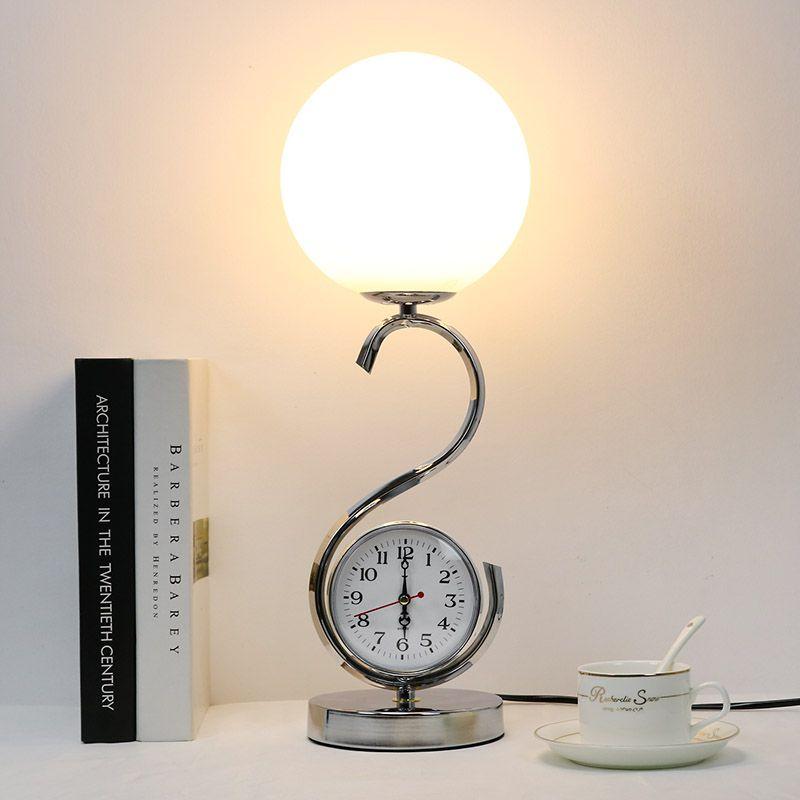 Простая настольная лампа, современная креативная прикроватная романтическая спальня, теплый свет северного ветра, роскошная домашняя декоративная настольная лампа