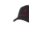 Nike Полиэстеровые бейсболки для детей, черные/гимнастический красный, повседневные HQ7189-011