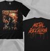 Powerwolf Метал-рок группа Музыкальный тур Унисекс 100% Хлопок Футболка Мужские Футболки Топ Подарок Для Всех Фанатов S-3XL