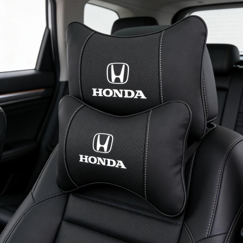 Car Seat Headrest Neck Pillow Auto Interior Accessories For Honda Civci FIT CRV Accord Jazz HRV Dio Stepwgn Prelude Insight CB0