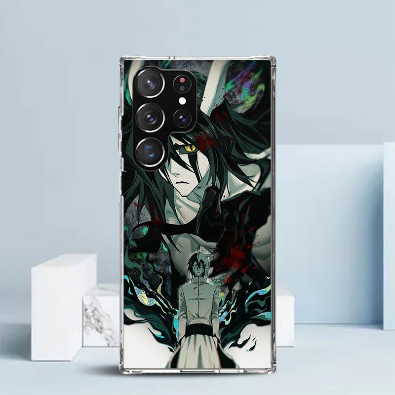 Чехол для телефона Bleach Улькиорра Сифер 4 для Samsung Galaxy S24 S25 Edge S26 Ultra S22 S23 Plus S21 + S20 FE Мягкий ТПУ Задняя крышка Gala