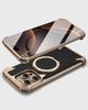 Чехол Oatsbasf с текстурой углеродного волокна для iPhone 16 Pro Max 16 Pro, защитная крышка с вращающейся на 360° магнитной подставкой-кольцом