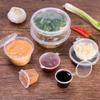 Shengbilai Disposable Round Plastic Sauce Cups