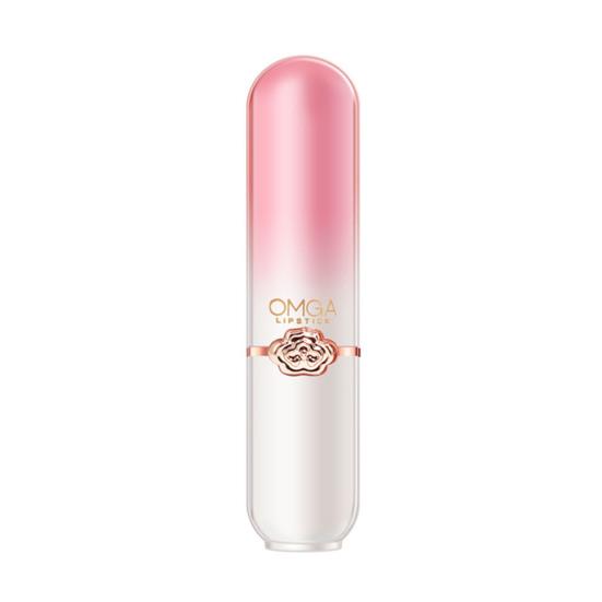 3g Lip Balm Mild Moisturizing Waterproof Long Lasting Non-stick Cup Lip Care Repair Natural Peach Color Changing Lipstick Makeup Lip Gloss for Girls