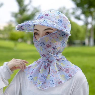 Летняя шляпа от солнца женская велосипедная шляпа для женщин на открытом воздухе женская шляпа для защиты лица от ультрафиолета, пляжная шляпа с большим краем