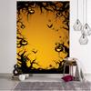 Pumpkin Halloween Tapestry Wall Hanging Large Art Aesthetics Room Dorm Wall Decor Background Cloth Home Decor Tapestry