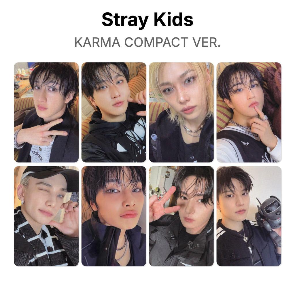 Stray Kids КАРМА КОМПАКТ ВЕР. Официальная фотокарта