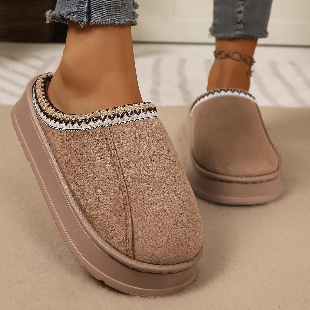 Хлопковые тапочки для пар для дома, домашние плюшевые зимние домашние противоскользящие женские теплые мужские тапочки осень и зима